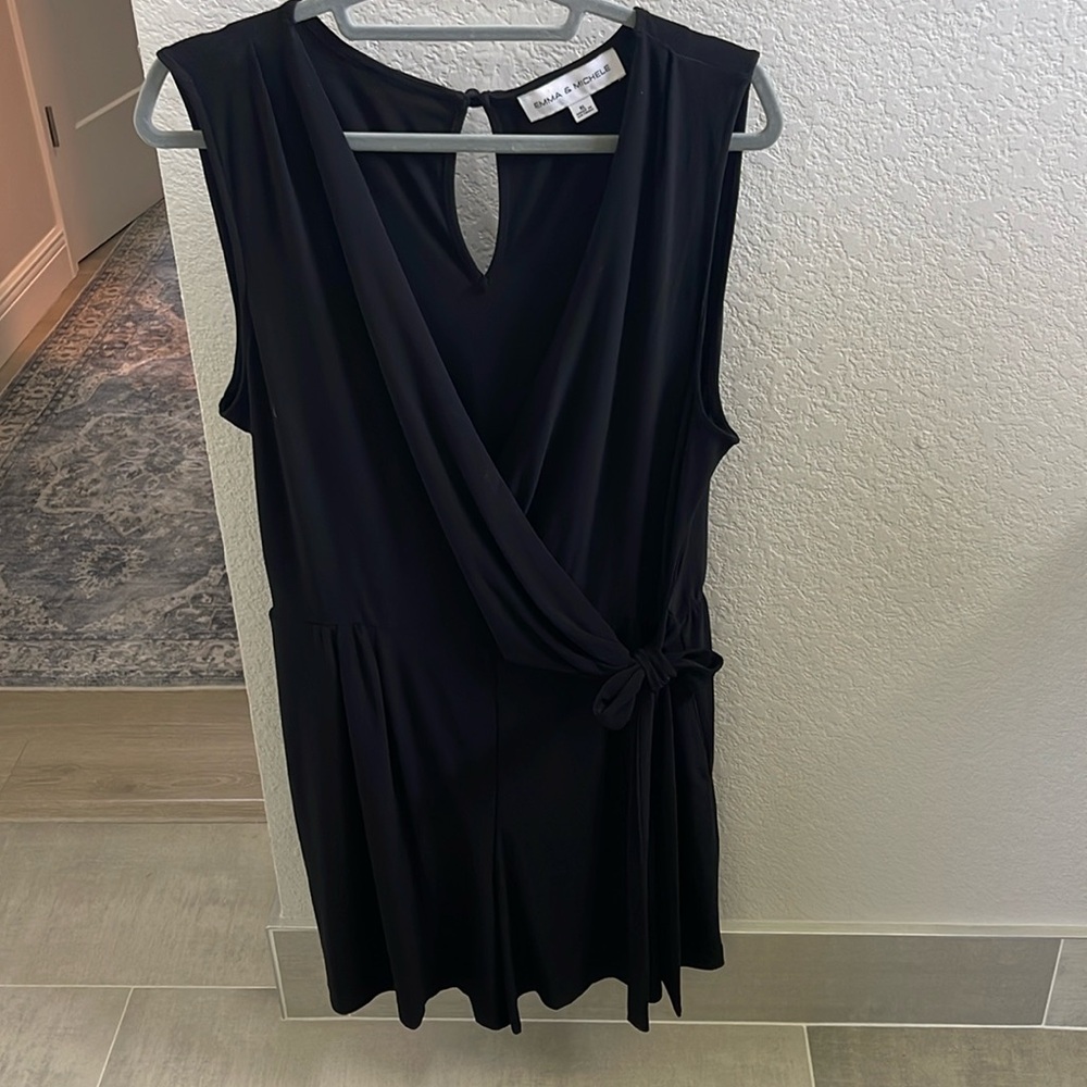 Short Jumpsuit in black size XL